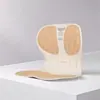 Cojín Ergonómico para Asiento con Soporte Lumbar Silla Estación de Trabajo de Oficina Artefacto para Estar Sentado Largo Soporte de Cintura Cojín de Respaldo Integrado