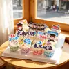 Decoraciones para Cupcakes Temporada de Graduación 2026: ¡Nos Graduamos! Surca el Viento y las Olas, el Futuro es Prometedor. Decoraciones y Inserts para Hornear