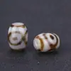 Cuentas Dzi Genuinas de Alta Calidad, Puras y Naturales, Estilo Tíbet, Cuentas Espaciadoras de Ágata, Pulseras para Joyería DIY, Cuentas Budistas, Accesorios para Colgantes