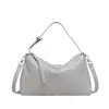 Cross2026 Verano Nuevo Bolso Tejido de Color Sólido para Mujer de Alto Valor Gran Capacidad para el Trabajo y el Trayecto Bolso de Hombro Bolso Tote