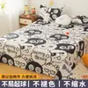Lençol de Cama de Solteiro para Dormitório Estudantil, Solteiro/Casal, Não Algodão, Lençol de Cama 100% Algodão, Novo Modelo 2025, Protetor de Colchão, Universal para Todas as Estações