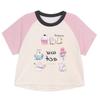 Camiseta de Manga Corta Raglán con Dibujos para Niñas 2026 Verano Nuevo Estilo Niños Fresca de Tacto Moda de Gama Alta Versátil