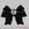 Atacado Venda Quente Dopamina Buraco Preto Sapatos Laço Acessórios de Cabelo Sapatos e Chapéus Roupas DIY Capa de Celular Acessórios Decorativos