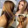 Comércio Exterior Amazon transfronteiriço novo moda europeia e americana cabelo longo liso renda frontal renda peruca cobertura total da cabeça