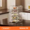 Cubierta de Verduras Aislada Cubierta Doméstica Multicapa Extraíble para Sobras de Comida Cubierta de Verduras Engrosada Almacenamiento Fresco Cubierta de Comida a Prueba de Polvo
