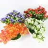No. 2 Plantas Artificiales de Plástico Rectangulares en Maceta, Bonsái de Flores Falsas, Artículos de Uso Diario al por Mayor desde el Mercado