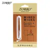 ZORRO Combustível para Isqueiro ZP Universal Querosene Fragrância Pederneira Mecha de Algodão Conjunto de Acessórios de Algodão Isqueiro