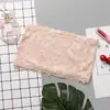 Sin Almohadillas para el Pecho, Pecho Cubierto de Encaje Anti-Exposición, Top Tube Delgado de Una Sola Tira para Espalda Hermosa, Ropa Interior de Una Pieza Invisible sin Tirantes