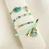 Nuevas Pulseras Apilables Estilo Divertido Festivo de Temu Pulseras Retro Personalizadas de Arcilla Suave Perlas Cuerda Elástica de Nylon