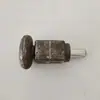 Prateleira de Metal Ferro Fundido Cônico Empilhado Base de Pé Tubo Quadrado Pé Inferior Estação de Trabalho Aparelho Trava de Mola Pé de Ferro Fundido Copo de Pé Tornozelo