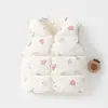 Novedad de Otoño Chaleco Acolchado Fino Clase A Chaleco Cálido para Bebé e Infantil Chaleco de Otoño para Salir