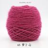 Bufanda grande de terciopelo de ardilla de lana tejida a mano para hombre y mujer, sombrero de gancho, lana gruesa mohair, hilo largo de seda brillante
