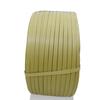 Proteção ambiental retorno pp amarelo máquina cinta de embalagem cinta de embalagem manual 12mm cinta de embalagem de plástico amarela cinta de embalagem de caixa