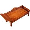 Sillón Cama de Palo de Rosa Secuoya Erizo Estilo Chino Sillón de Descanso Reclinable Madera Maciza Palo de Rosa Muebles de Madera de Alta Gama Silla de Concubina Imperial