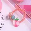 Elástico de Cabelo Borracha Faixa de Cabelo Fruta Acessórios de Cabelo Populares Tiara Céu Estrelado Pulseira Dupla Uso Menina Fofa