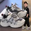 Zapatillas elegantes para niños, nueva colección de otoño 2026, diseño de malla, zapatos casuales antideslizantes para niñas y niños mayores, zapatillas para correr