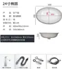Lavabo Cerámico Bajo Encimera Ovalado Encastrado Cuadrado Lavabo de Baño Lavabo de Inodoro Lavabo de Balcón No
