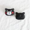 Boneca de Pelúcia Desenho Animado Koala de Kumamoto Cachorro de Orelha Grande Pikachu Broche Cachorro Preto e Branco Pin de Bolsa Acessórios para Roupas