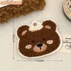 Alça Decorativa para Mochila de Coelho Morango Fofa com Velcro, Alça de Ombro de Boneco de Pelúcia Cartoon, Acessórios para Decorações Sinceras de Meninas