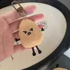 Chaveiro Pingente Batata de Pelúcia com Expressão Divertida e Fofa Brinquedo de Boneca Criativo Mochila de Estudante Presente para Casal