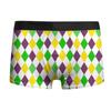 Carnaval Europeu e Americano da Amazon Cuecas Boxer Masculinas Seda de Leite Transparente Elástica Adulto Calcinhas Boxers Estampadas em 3D