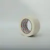 Cinta de papel masking blanca no deja residuo de pegamento, baja adherencia, adherencia media, papel crepé sin costuras para bellas artes para decoración, enmascaramiento y separación de color