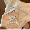 Conjunto Elegante y Dulce para Niñas 2026 Verano Nuevo Conjunto Delgado para Niñas, Moderna Blusa de Manga Corta y Pantalones de Pierna Ancha Conjunto de Dos Piezas