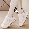 Tênis Brancos de Tamanho Grande para Mulheres, Respiráveis para Corrida, Sapatos Forrest Gump, Novidade Primavera e Outono 2025, Versáteis, Ultraleves, Casuais, Esportivos