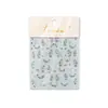 Tomoni&MoShi Pegatinas para Uñas Jelly Estilo Francés Dulce Soñador Pegatinas para Uñas DIY Mariposa Pegatina Completa Material