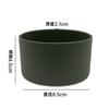 Funda de silicona para termo, antideslizante, resistente a altas temperaturas, funda para vaso espacial 7.5cm9cm, almohadilla de silicona para vaso de agua, multi-especificación opcional