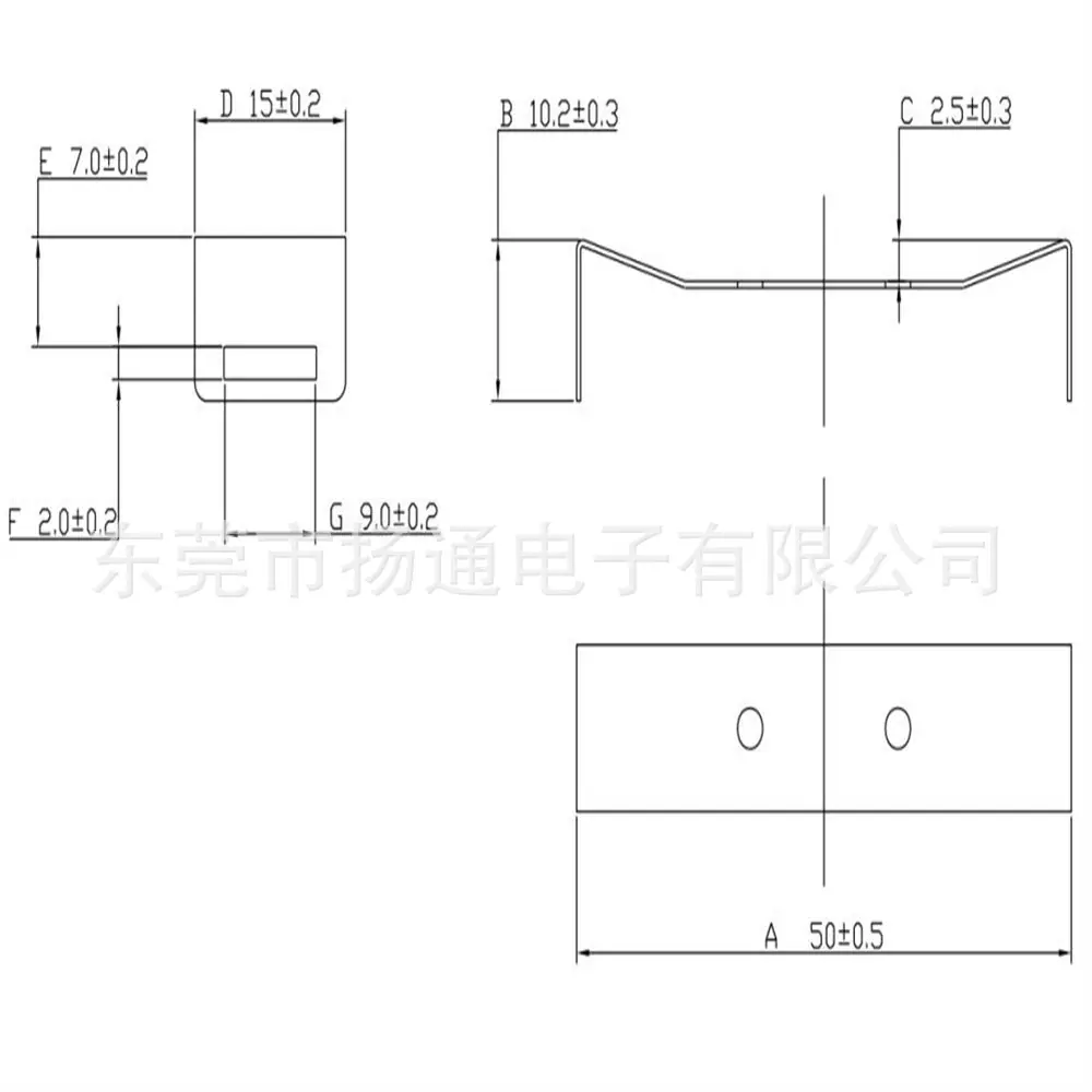 ETD44钢夹尺寸