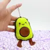 Pingente de Boneca de Fruta Desenho Animado Cenoura Morango Pingente de Chaveiro Mochila Melancia Pingente de Pelúcia Chave do Carro