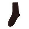 Calcetines para Hombres y Mujeres en Otoño e Invierno Color Sólido con Forro de Felpa Calcetines Gruesos de Caña Media Calcetines Cálidos a Prueba de Olores Calcetines de Toalla calcetines de rizo