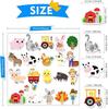 Venta caliente de Amazon variedad de pegatinas para ventana niños ventana refrigerador pared de aula dormitorio fiesta de bebé pegatinas