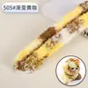 20 mm gradiente terciopelo coral palo retorcido teñido por segmentos terciopelo denso encriptado hecho a mano paquete de materiales DIY material de cachorro de peluche
