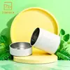 Lata de Alumínio para Matcha Grau Alimentício Tubo Caixa de Chá com Tampa de Rosca Enlatamento, Caixa de Chá para Café Impressa Personalizada