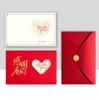 Obrigado pelo cartão de felicitações personalizado, sentimento de aniversário, envelope de cartão com mensagem de bênção, obrigado pela comemoração criativa da entrada do funcionário