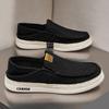 Nuevos Zapatos de Lona para Hombre 2025 Verano Casual Zapatos de Lino del Viejo Pekín Zapatillas de Pescador Hombres Perezosos Slip-On