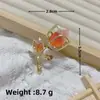 Broche de accesorios de traje de alta gama, hebilla de toalla de seda para niña, ramillete de aleación, broche de tulipán con diamantes de imitación a juego.