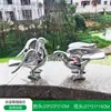 Adornos de Paloma Simulada Esculturas de Pájaros Animales Adornos Exteriores de Acero Inoxidable Imitación Cobre Decoraciones para Patio Jardín Interior