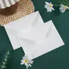 Suministro Transfronterizo de Sobres de Papel Kraft Amarillo Listos para Usar, Bolsas de Sobre Adhesivas Tamaño A7, Bolsas de Sobre con Papel de Carta Impreso