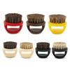 LUOTTS Cepillo Portátil de Anillo para Barrer Cabello Roto, Cuidado de Barba, Peine para Estilizar Barba, Peine de Plástico, Cerdas para Limpieza de Cabello, Cepillo Diario