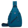 Bolsa de Peito Multifuncional Leve Nova para Mulheres Bolsa Transversal de Tecido Oxford Moda Esportiva Bolsa de Ombro Único Pequena Mochila para Viagem ao Ar Livre