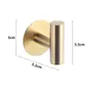 Ganchos de Ventosa de Acero Inoxidable, Ganchos Adhesivos sin Taladro para Ropa, Sombreros, Baño, Ganchos Fuertes para Montar en la Pared