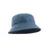 Sombrero de Pescador Vintage de Color Sólido Lavado Estilo Japonés Unisex Versátil Versión Coreana Sombrero Hip-Hop Moda Callejera Sombrero de Cubo Retro