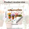 Xinuo JDT_X120 Adesivos Estáticos de Borboleta Floral em Aquarela Autoadesivos Sem Resíduos para Decoração de Janela de Sala de Estar e Quarto