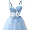 Estilo Nuevo 2026 Elegante Ceñidor de Cintura Sin Tirantes Malla Fiesta de Cumpleaños Dama de Honor Vestido de Noche para Mujeres, Suministro Transfronterizo