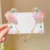 Tocados Antiguos Estilo Han Dinastía Han Para Niñas Super Hada Borla Colgante Cadena para la Frente Colgante para Cejas Niña Accesorios para el Cabello Traje Tang