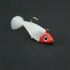 Equipamento de pesca especial transfronteiriço para Chumbo Peixe Isca Macia peixe macio Cauda T Isca Luya anzol triplo 11g Isca Macia isca para robalo carpa