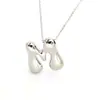 Amazon Caliente 18k Globo Dorado Burbuja Lindo Gordito 26 Colgante de Alfabeto Inglés Collar Mujer